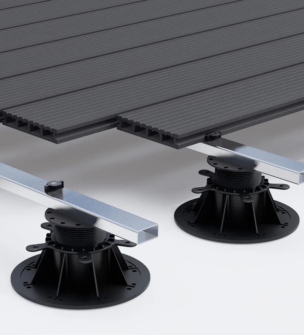 Pedestal ayak | Tokoz Clever lata döşeme uygulaması