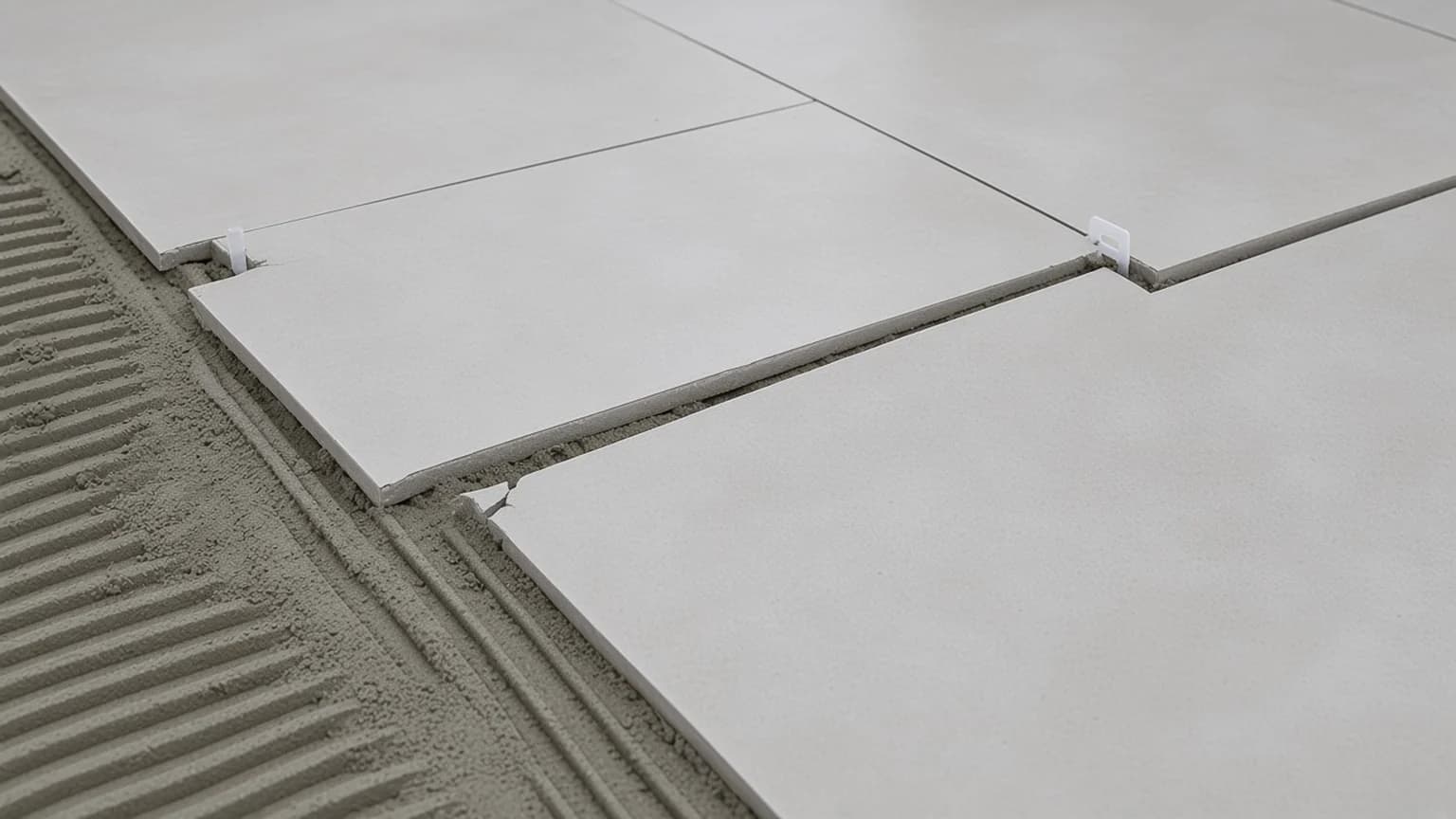 Uneven tile lippage before Tokoz TLS Uneven tile lippage before Tokoz TLS