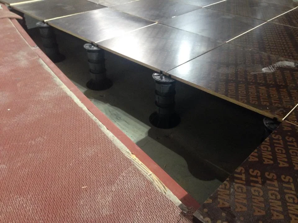 Sinan Erdem Sports Complex — Tokoz pedestal installation
