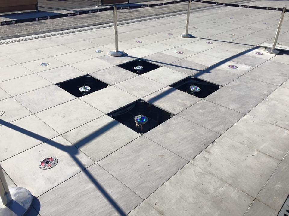 Rüya Park AVM — Tokoz pedestal installation