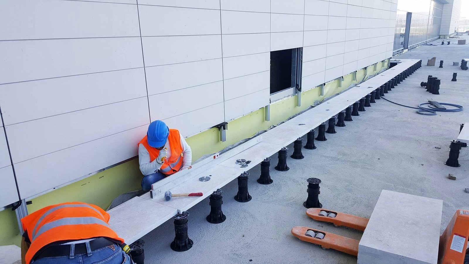 High-Speed Train Station — Tokoz pedestal installation